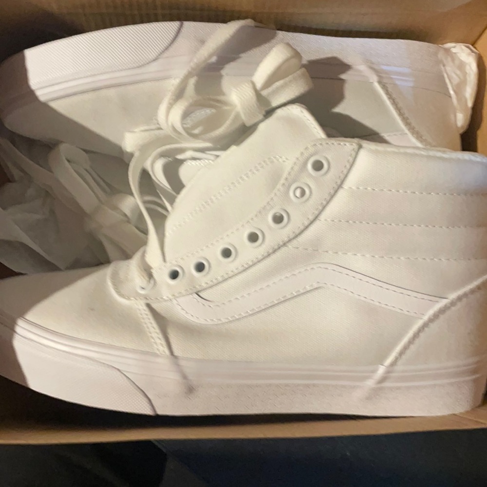 Vans White High Tops **NWT**